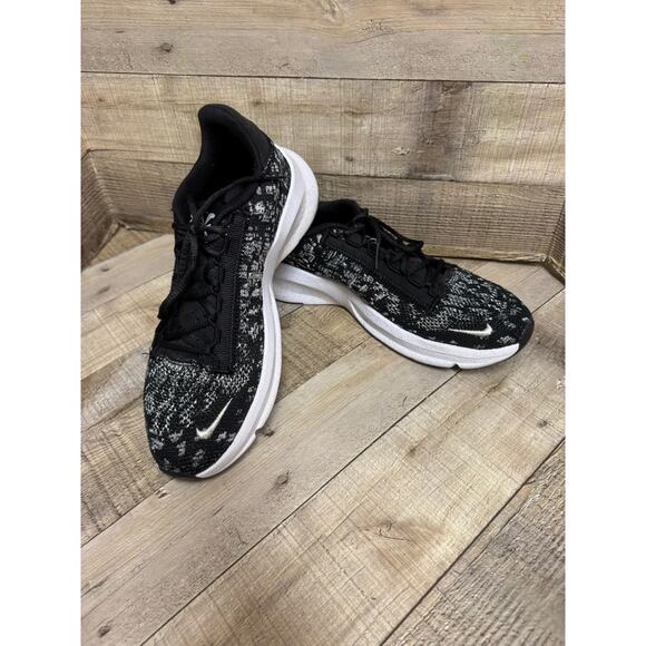 Nike SuperRep Go 3 Flyknit Next Nature Black Women's Size 9 - Picture 1 of 8